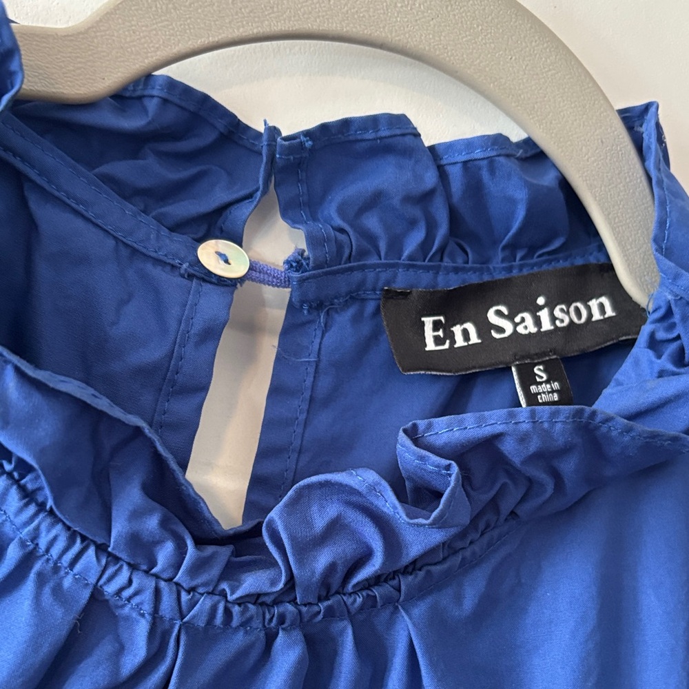 En Saison Rudy Ruffled Mini Dress - Picture 2 of 3